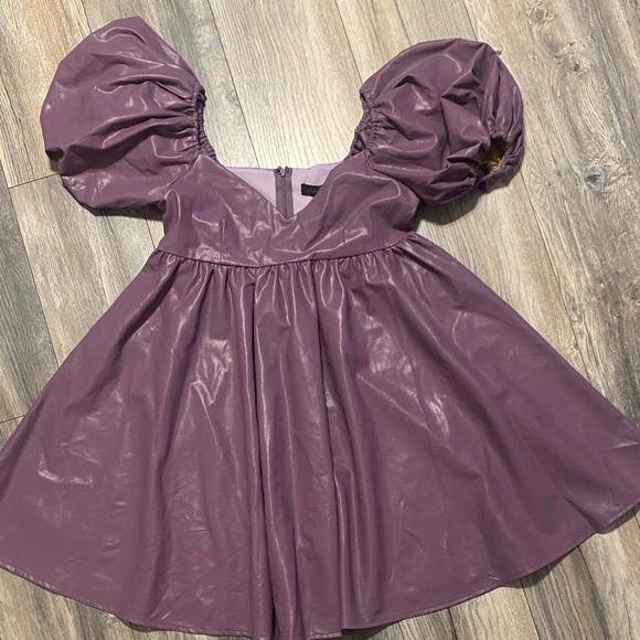 Dance & Marvel Elegant Vegan Purple  Dress - Picture 1 of 11